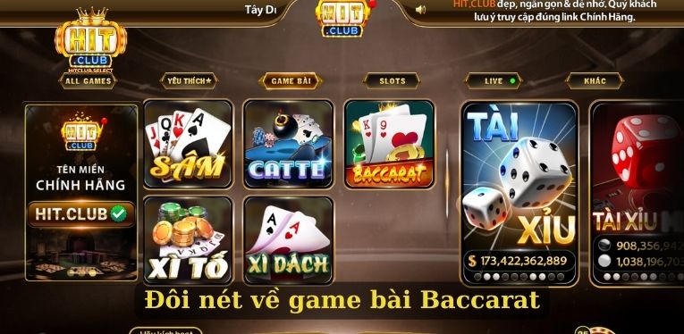 Đôi nét về game bài Baccarat
